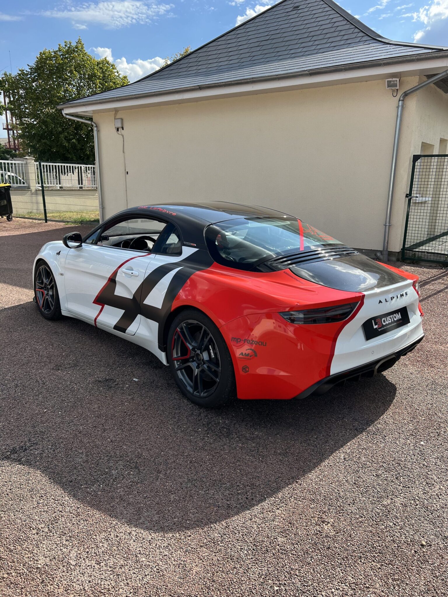 pose covering Gien sur Alpine